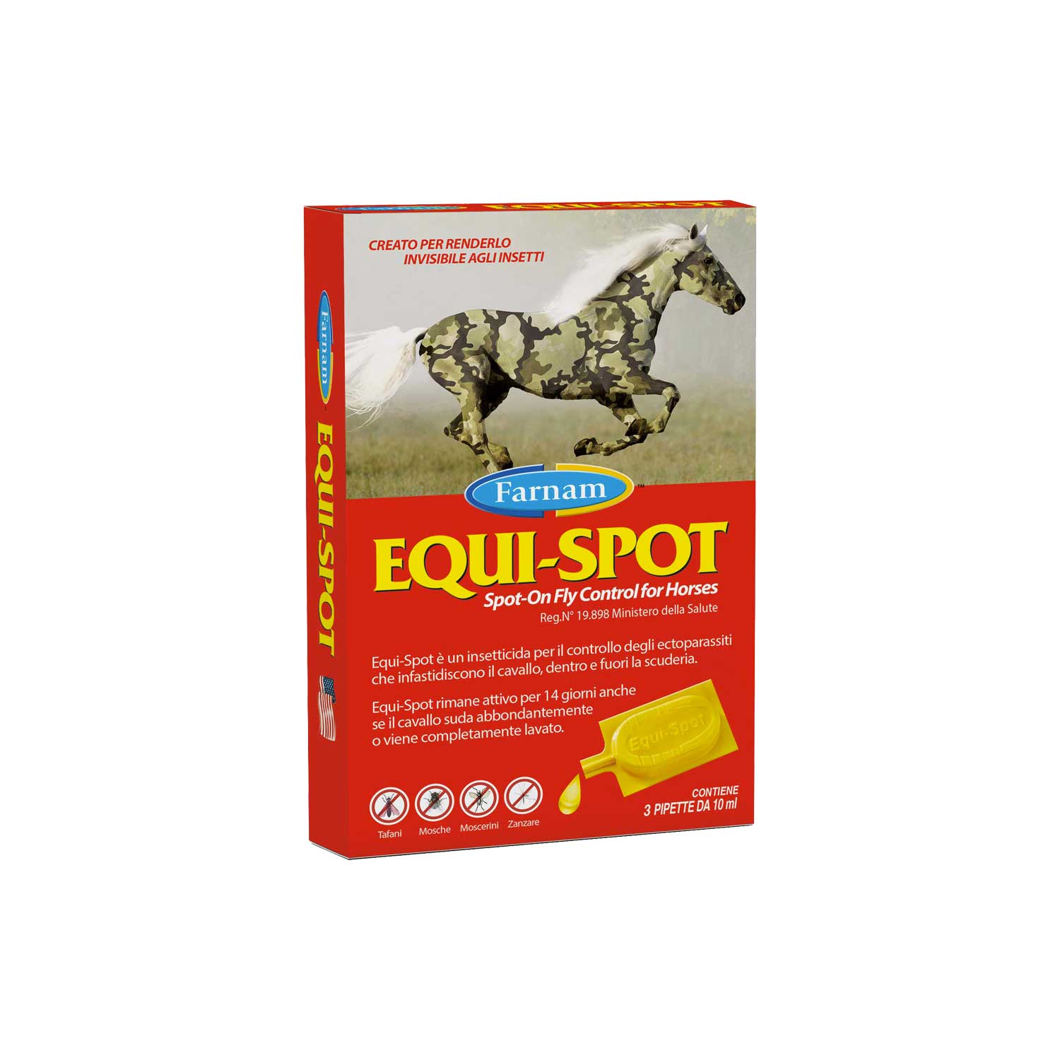 Equi-spot 10 ml 3 fiale | El gaucho sport