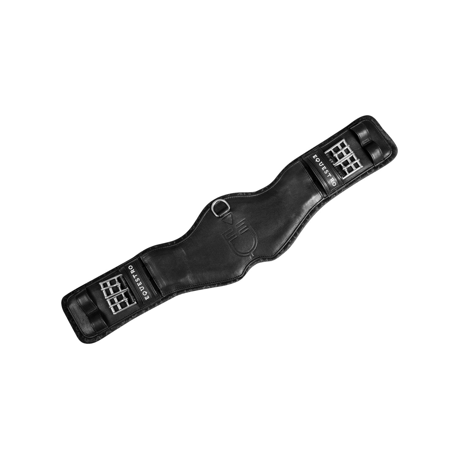 HKM Sottopancia Da Affondo 11560 - Imbottito In Ovatta E Schiuma, Fodera In Pelliccia, 110x26 Cm, Nero