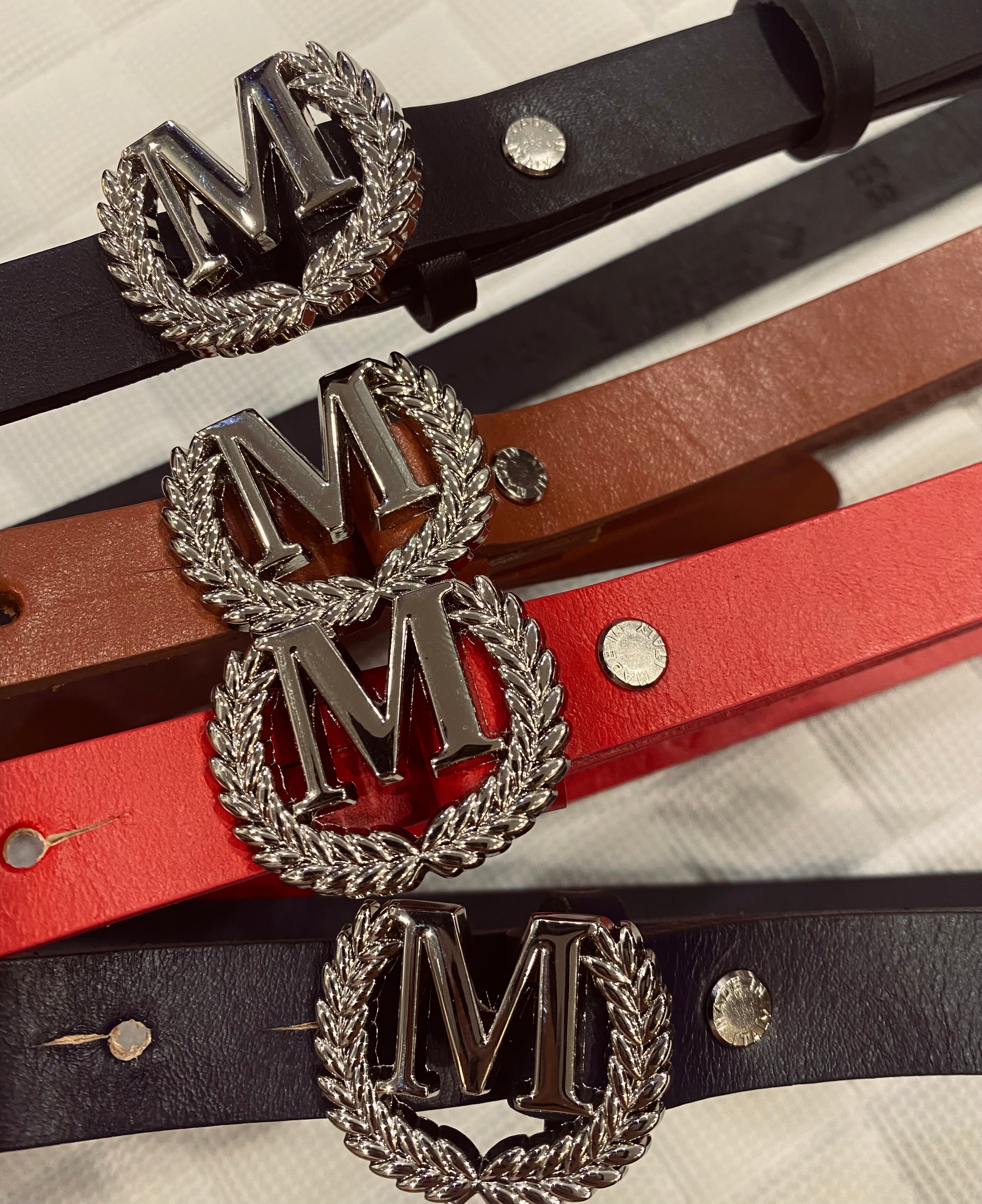 Mcm swarovski discount belt